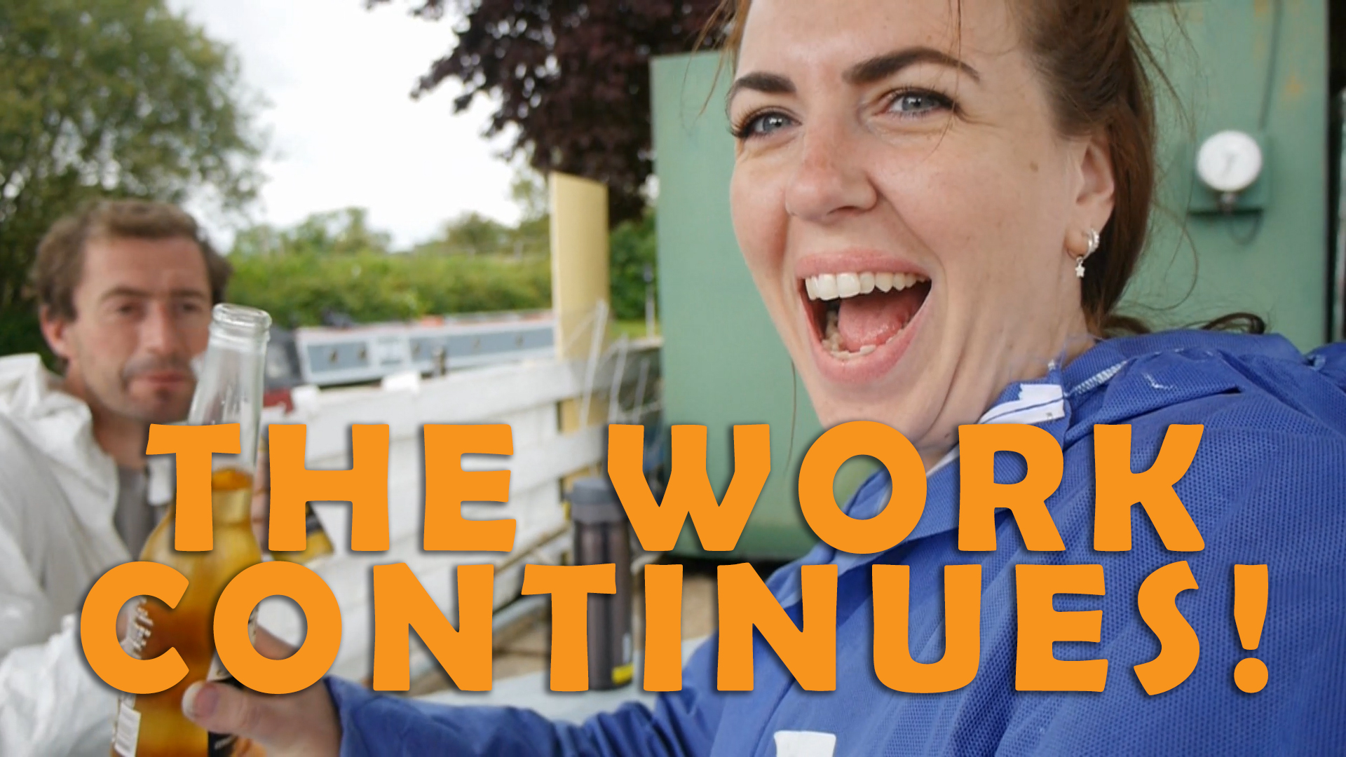 Ep 31: Blood, sweat and beers! Work continues on Leviathan the canal boat!